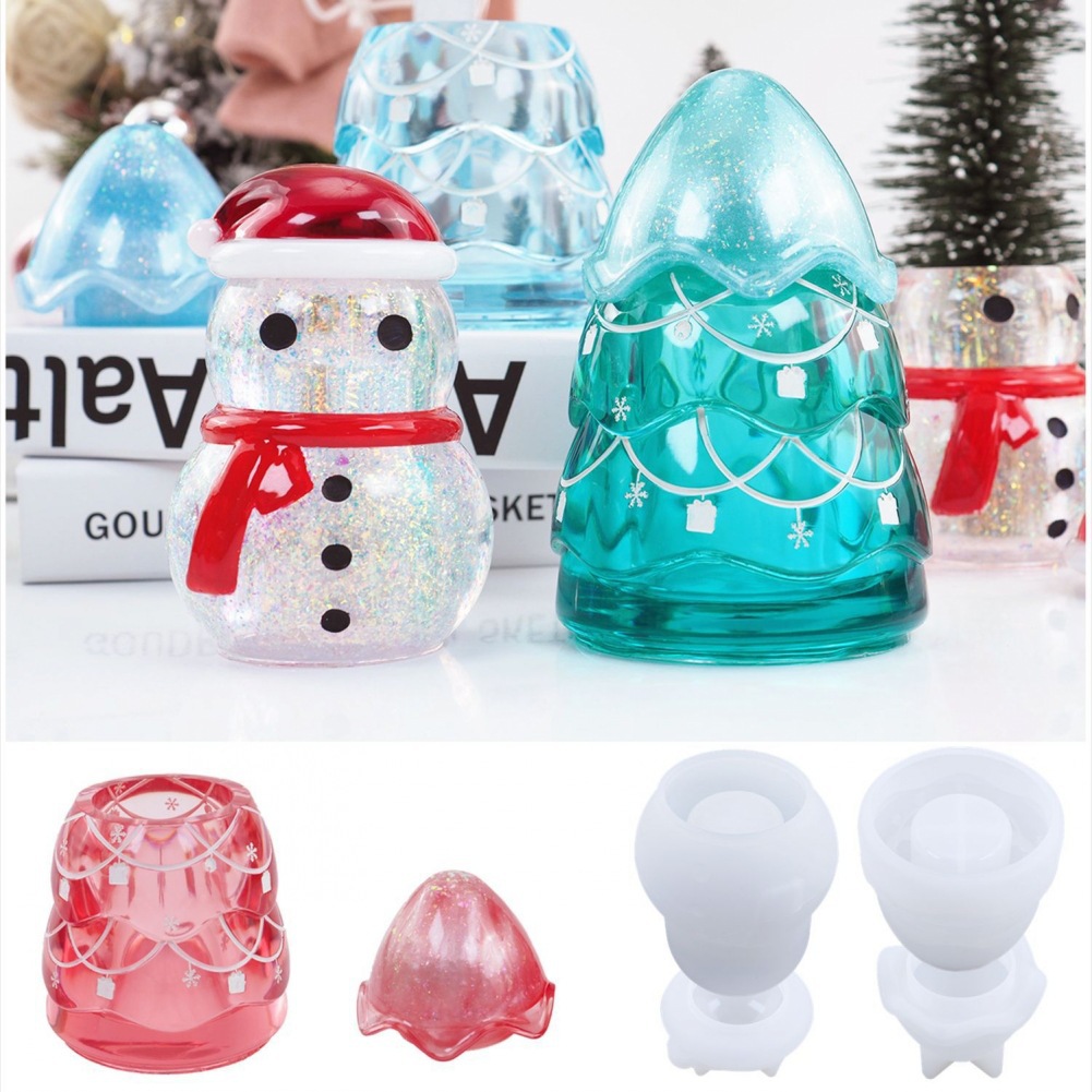 Christmas Storage Jar Epoxy Re - Craft Embellishment Storage review and price