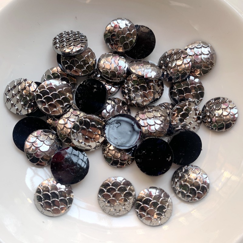 80PCS 12mm black metal Colors  - Embellishment Glue Craft review and price