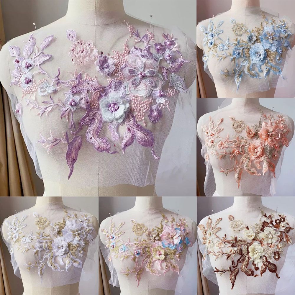 Fashion Elegant Colorful Sequi - Applique Patch Flower review and price