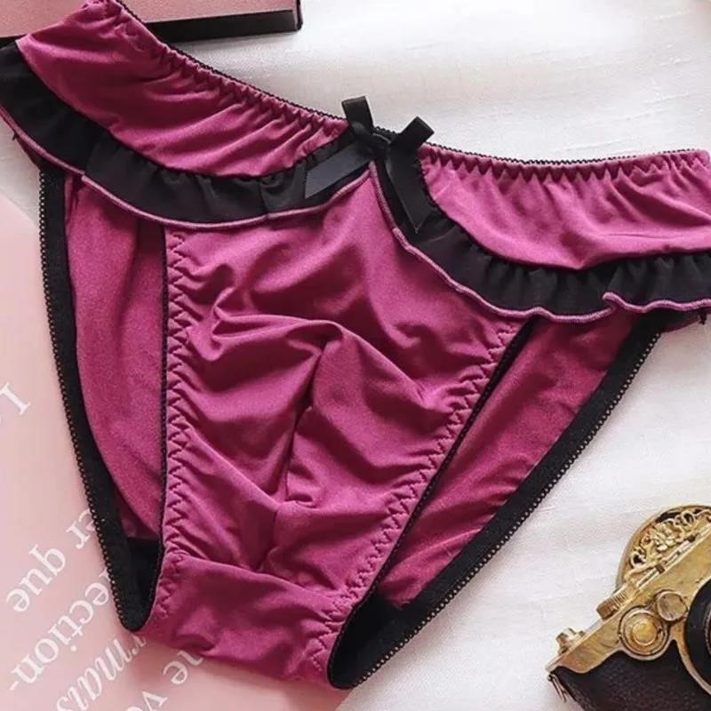 Men's Sexy Lace Ruffle Trim Un - Elastic Lace Trim review and price