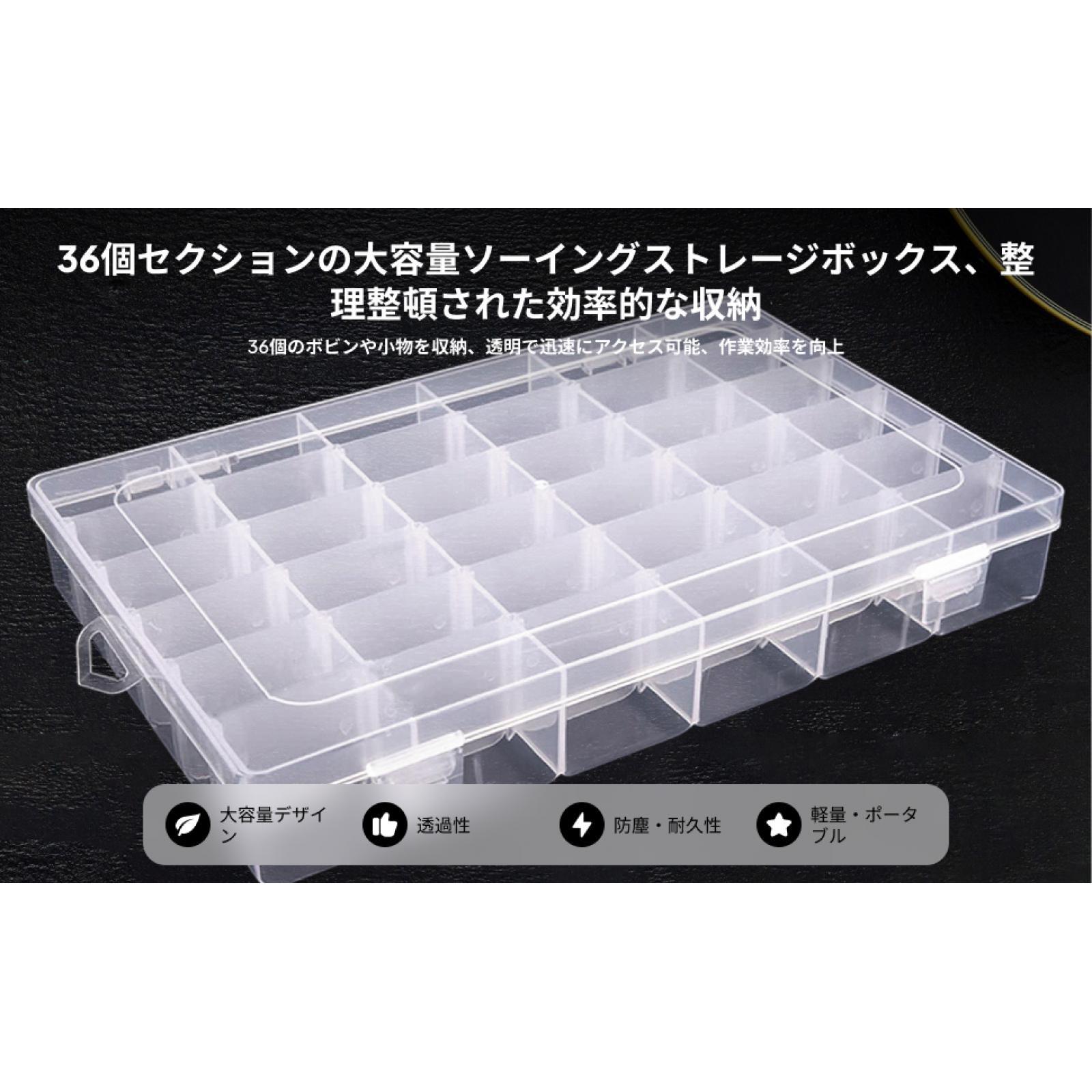 Embroidery Threads Storage Box - Craft Embellishment Storage review and price