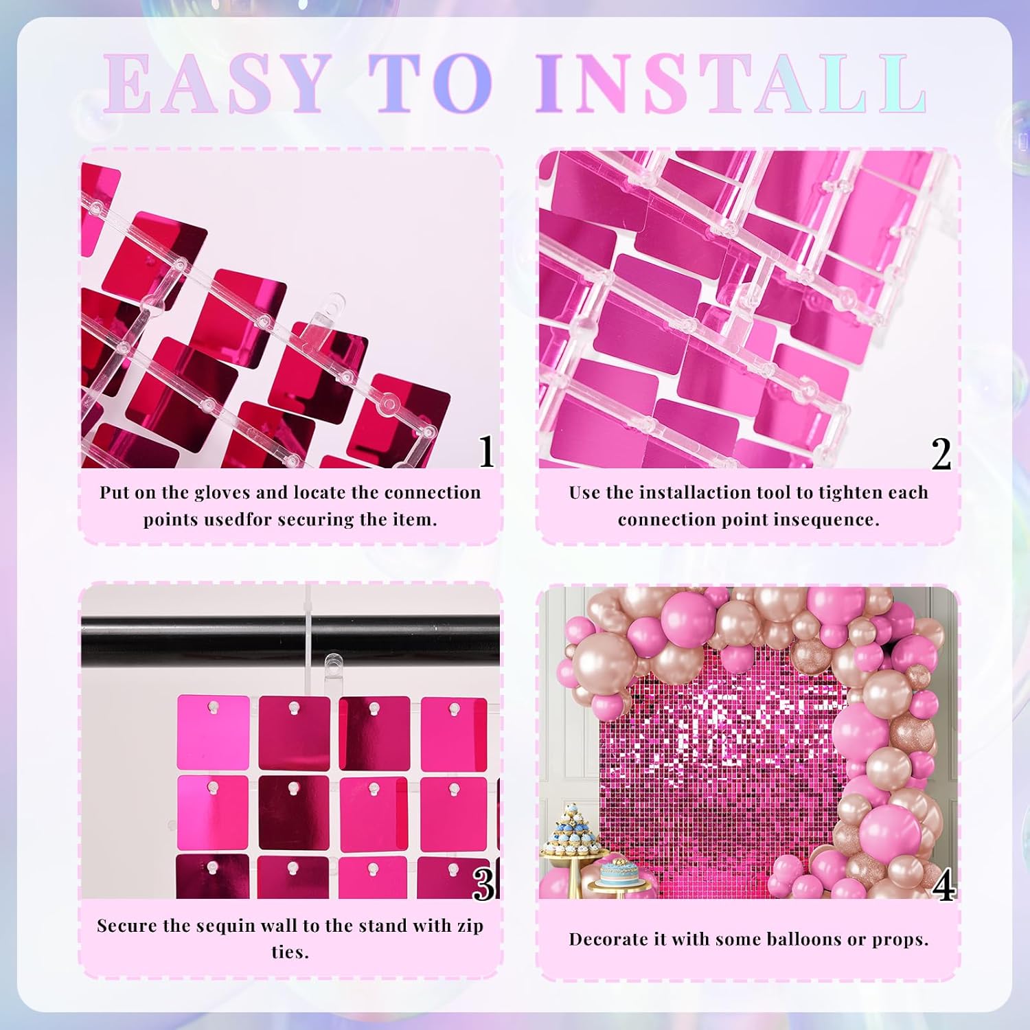 500-5000pcs 28mm 1-hole PVC Sh - Sequin Fabric Panel review and price