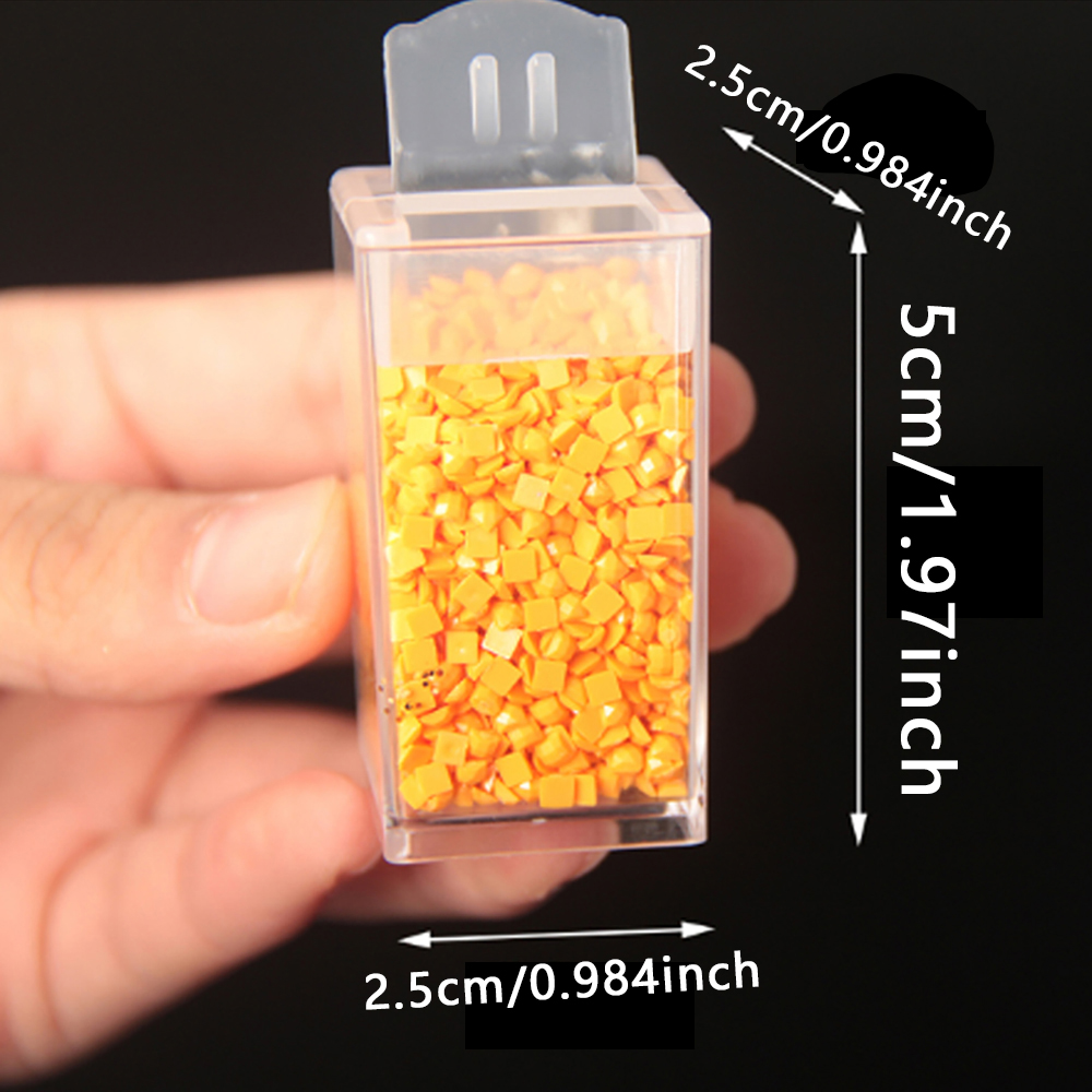 Square Plastic Diamond Paintin - Craft Embellishment Storage review and price